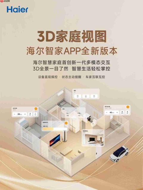 海尔智慧家庭3D家庭视图月活增340%