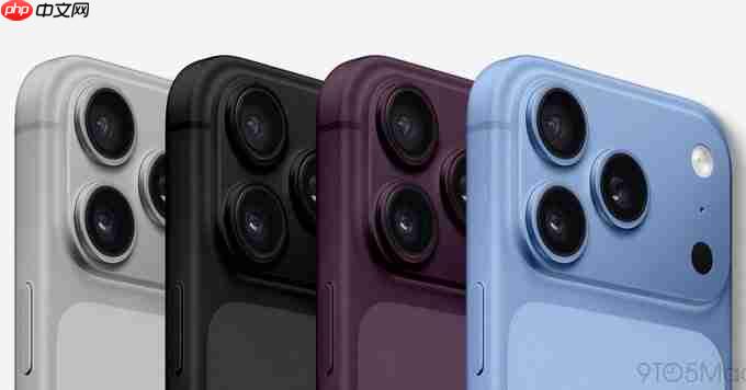 取消星宇橙!iPhone18 Pro Max浅蓝、樱桃红实锤亮相