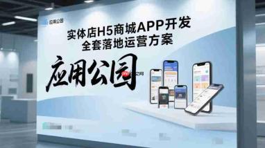 实体店H5商城APP开发,全套落地运营方案