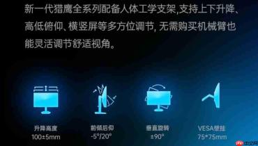 最新主流240Hz显示器推荐 玩家首选多游戏预设与疾速面板