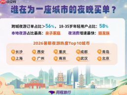 同程旅行发布《2026暑期夜游报告》