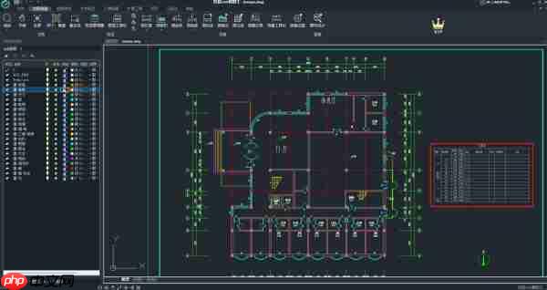 浩辰CAD看图王如何看图纸中的图层_看图时能进行哪些图层操作