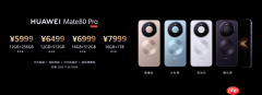 华为Mate80涨价:标准版涨800元 Pro/Pro Max涨1000元