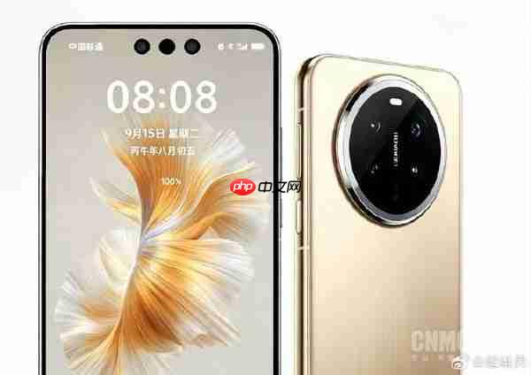 华为mate90系列入网信息曝光 6800mah电池+5g回归