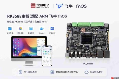 定昌电子|RK3588主板适配飞牛FNOS做FnNAS私有云——插卡即用,附开发工具