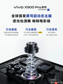vivo X500 Pro系列配置汇总：天玑2nm心片+蔡司影像