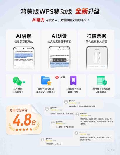 全场景协同+AI新体验,鸿蒙生产力工具大升级,学习实习都好用,开学季必备