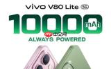 vivo V80 Lite 5G正式发布：内置10000mAh超大电池