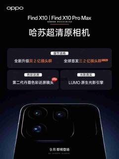 OPPO今日官宣Find X10系列:年度最强全能影像旗舰!