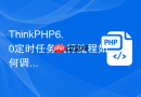 thinkphp6.0定时任务执行流程如何调度