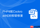php8配cockroachdb报错修复