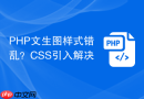 PHP文生图样式错乱？CSS引入解决