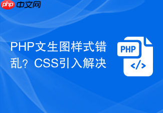 php文生图样式错乱?css引入解决