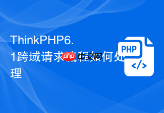 thinkphp6.1跨域请求流程如何处理