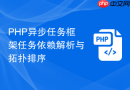 PHP异步任务框架任务依赖解析与拓扑排序