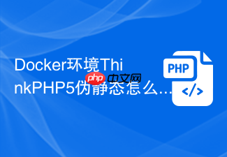 docker环境thinkphp5伪静态怎么设