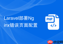 Laravel部署Nginx错误页面配置