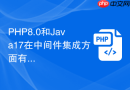php8.0和java17在中间件集成方面有何区别