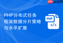 PHP分布式任务框架数据分片策略与水平扩展