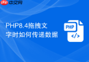 php8.4拖拽文字时如何传递数据