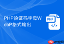 php验证码字母webp格式输出