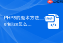 php8的魔术方法__serialize怎么用