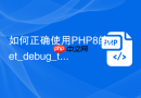如何正确使用PHP8的get_debug_type