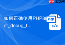 如何正确使用php8的get_debug_type