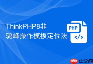 thinkphp8非驼峰操作模板定位法