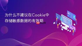 为什么不建议在cookie中存储敏感数据的有效期