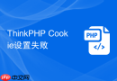 ThinkPHP Cookie设置失败