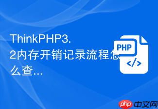 thinkphp3.2内存开销记录流程怎么查看