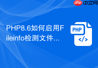 php8.6如何启用fileinfo检测文件类型