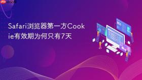 safari浏览器第一方cookie有效期为何只有7天