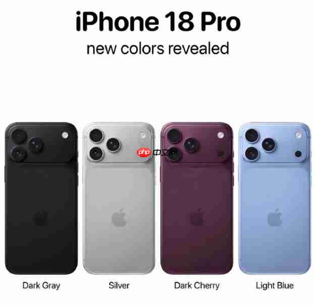 撞了撞了!苹果iPhone18 Pro新机撞色男士内裤四件套