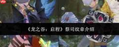 龙之谷启程：祭司纹章详解与介绍