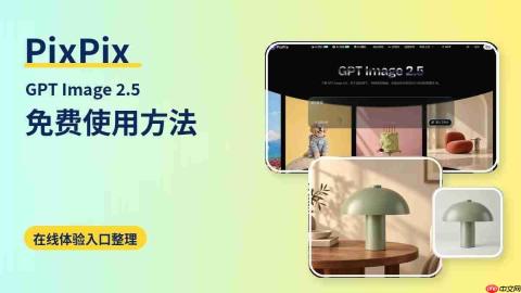 GPT Image 2.5 在线使用入口:免费额度、ChatGPT 与 PixPix 怎么选