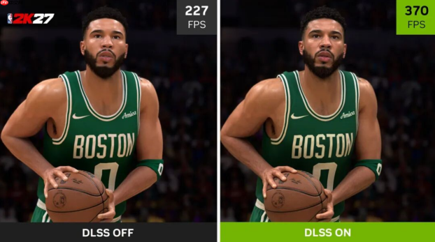 DLSS 5来了!华硕ROG夜神5080显卡解锁《NBA 2K27》真实赛场画质