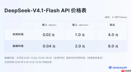 DeepSeek V4.1 Flash正式上线,具备原生多模态视觉理解能力