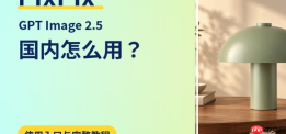 GPT Image 2.5 国内入口在哪？网页端使用方法整理