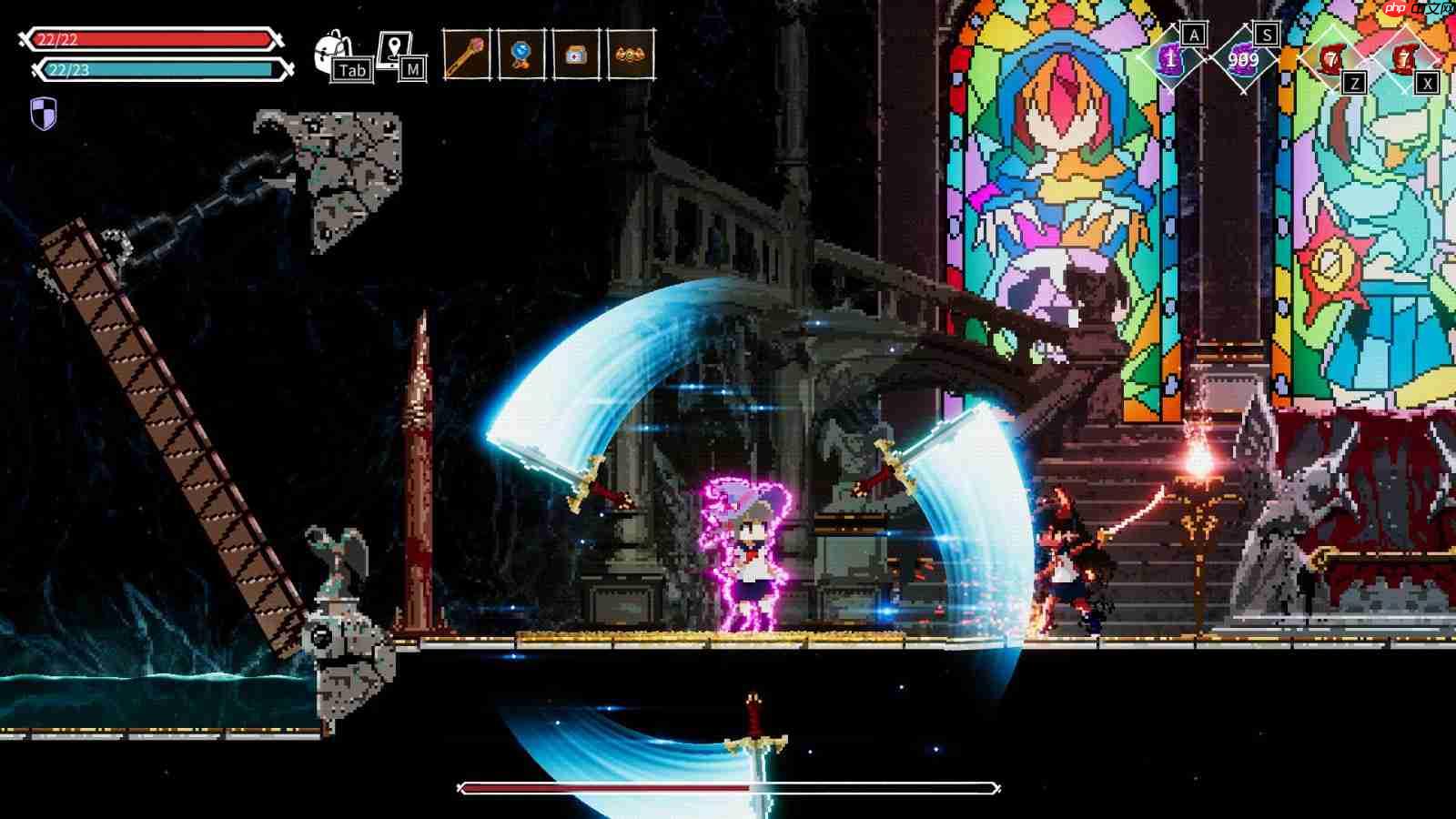 恶魔城像素动作《失落的遗迹》6月6日登陆PS4/XB1/NS