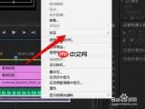premiere调节视频图像声音不同步怎么办