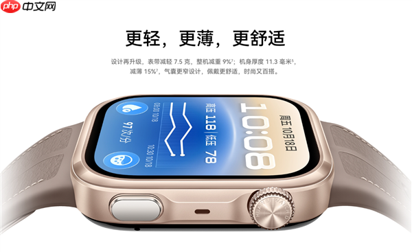 华为WATCH D3手表开启预售:2988元!可以测量血压
