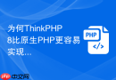 为何thinkphp8比原生php更容易实现代码复用