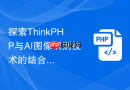 探索ThinkPHP与AI图像识别技术的结合应用【跨界创新】