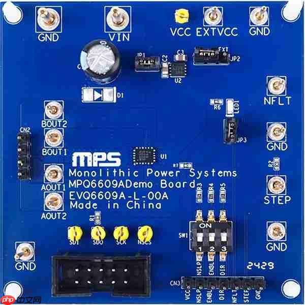 MPS发布MPQ6609A-AEC1:以高集成与智能诊断简化车载步进电机设计