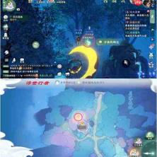 梦幻新诛仙月光森林探灵点位详解及具体位置攻略分享