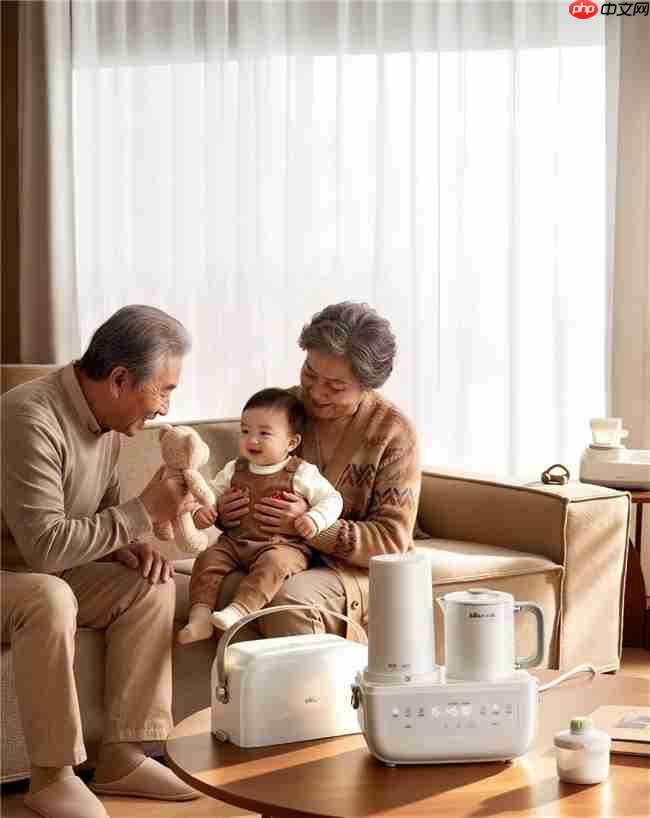 打破场景局限！小熊电器便携喂养台：居家外出全场景适配