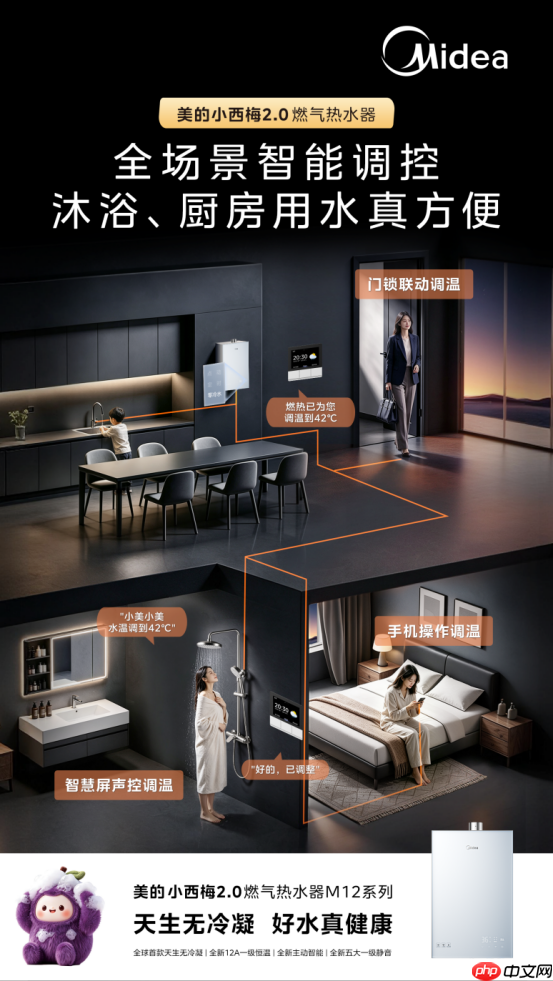 一级能效燃热,美的小西梅2.0燃气热水器以航天科技交出旗舰答案
