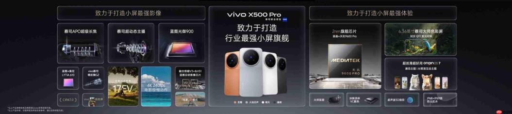 动态影像新战略开篇之作 vivo X500系列影像旗舰新品正式发布